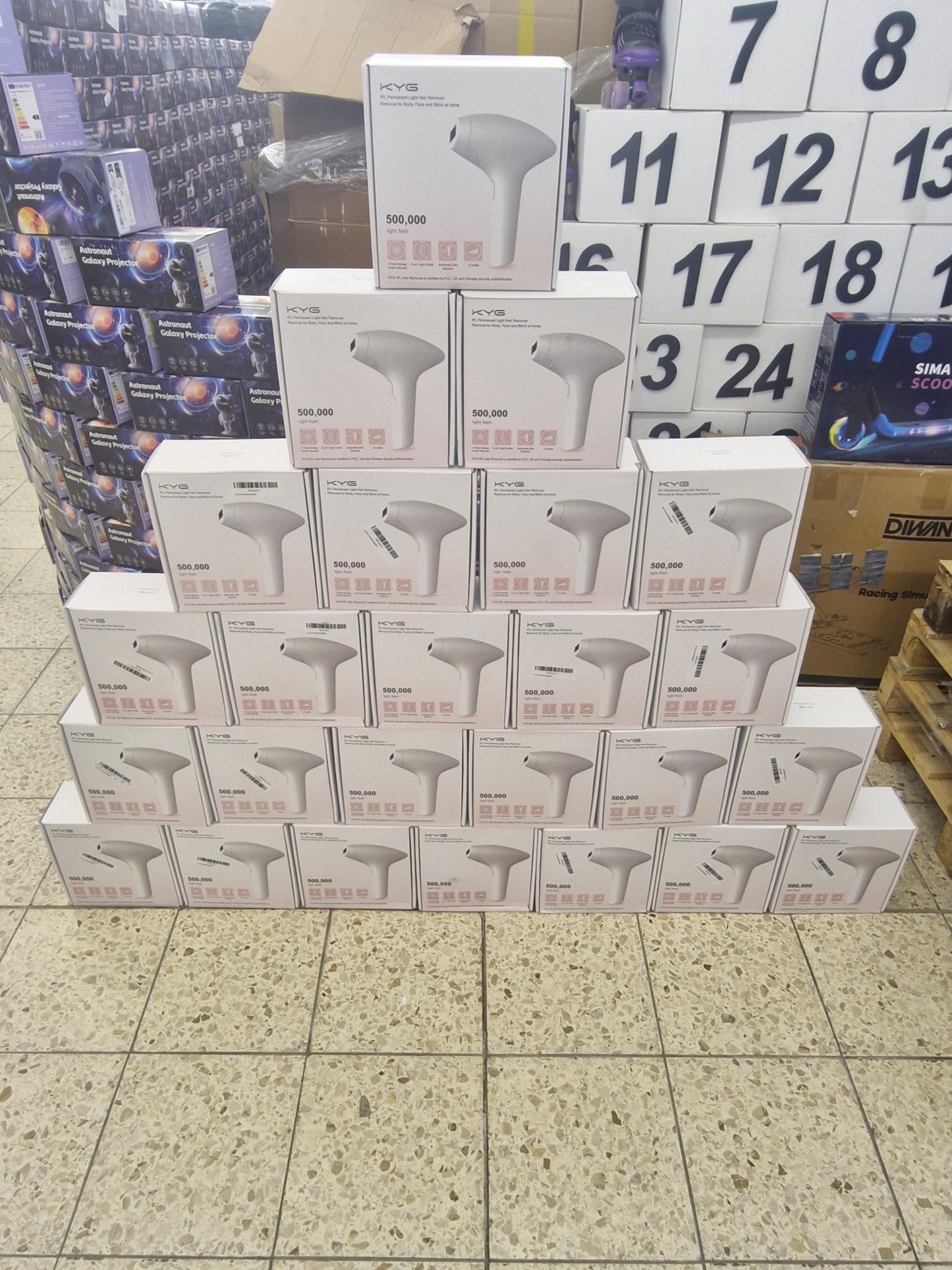 Kasse 10 Lasergerät