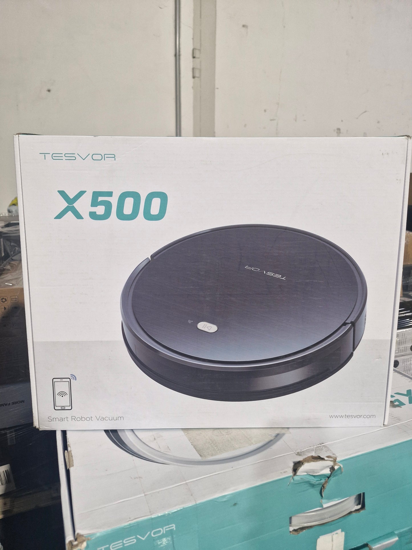 Kasse 25 Tesvor X500 Saugroboter – Der smarte Klassiker (Neuwertig)