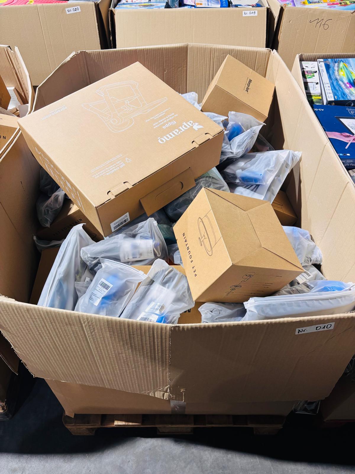 Retour-Restposten-Mix Palette- Nr.010