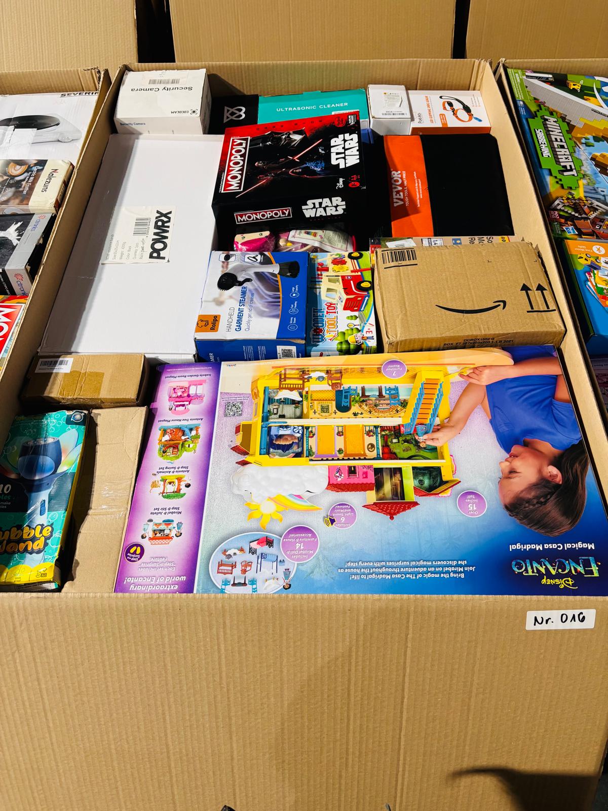 Retour-Restposten-Mix Palette- Nr.016