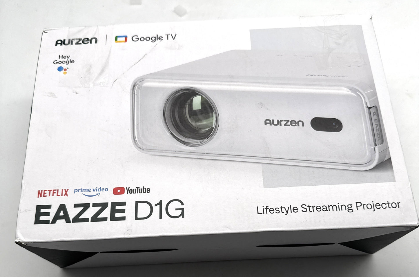 Aurzen Smart Beamer Heimkino Projektor 4K (A-/B-Ware)