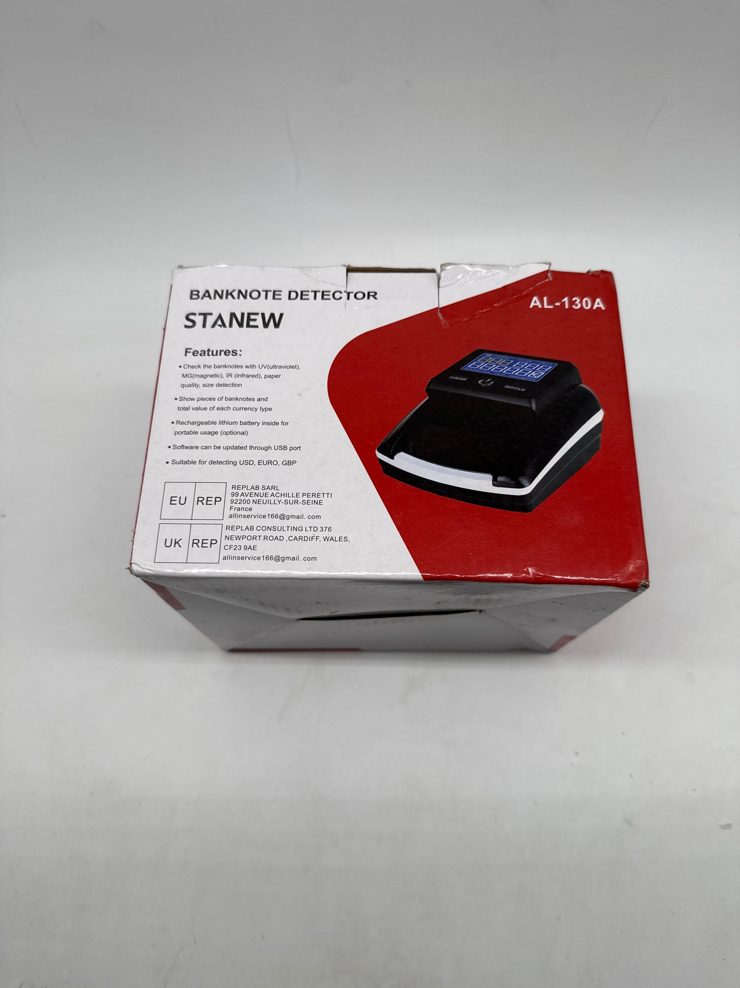 STANEW 2in1 Banknotenprüfer & Geldzählmaschine (A-/B-Ware)