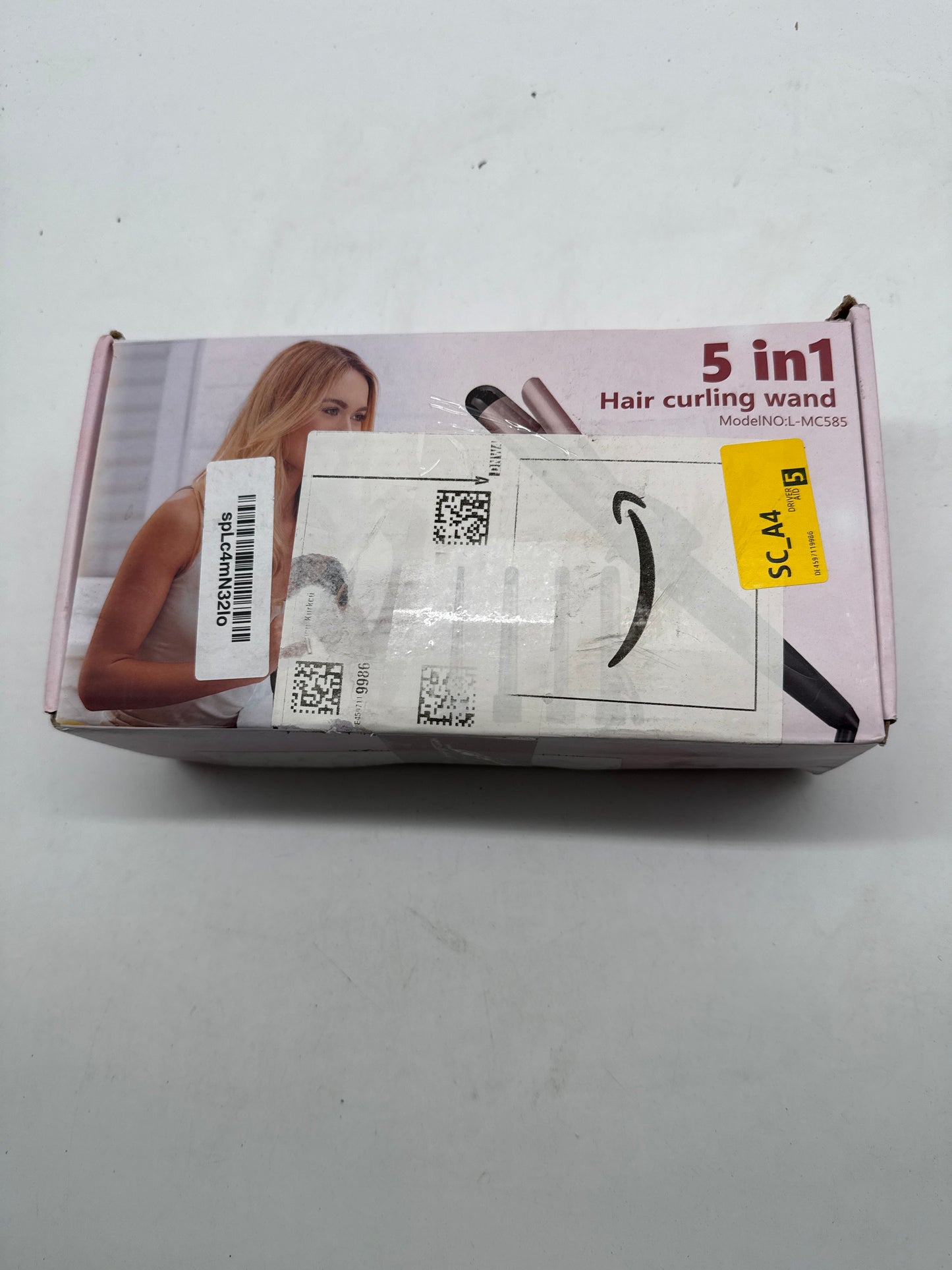 Lockenstab 5-in-1 mit verschiedenen Aufsätzen (A-/B-Ware, Verpackung leicht beschädigt)