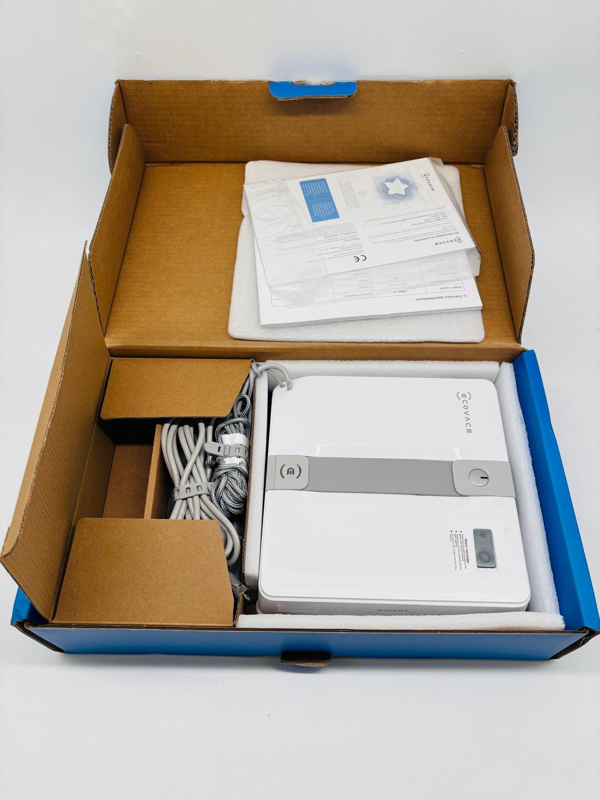 ECOVACS WINBOT Mini Fensterputzroboter (Grau, A-/B-Ware)