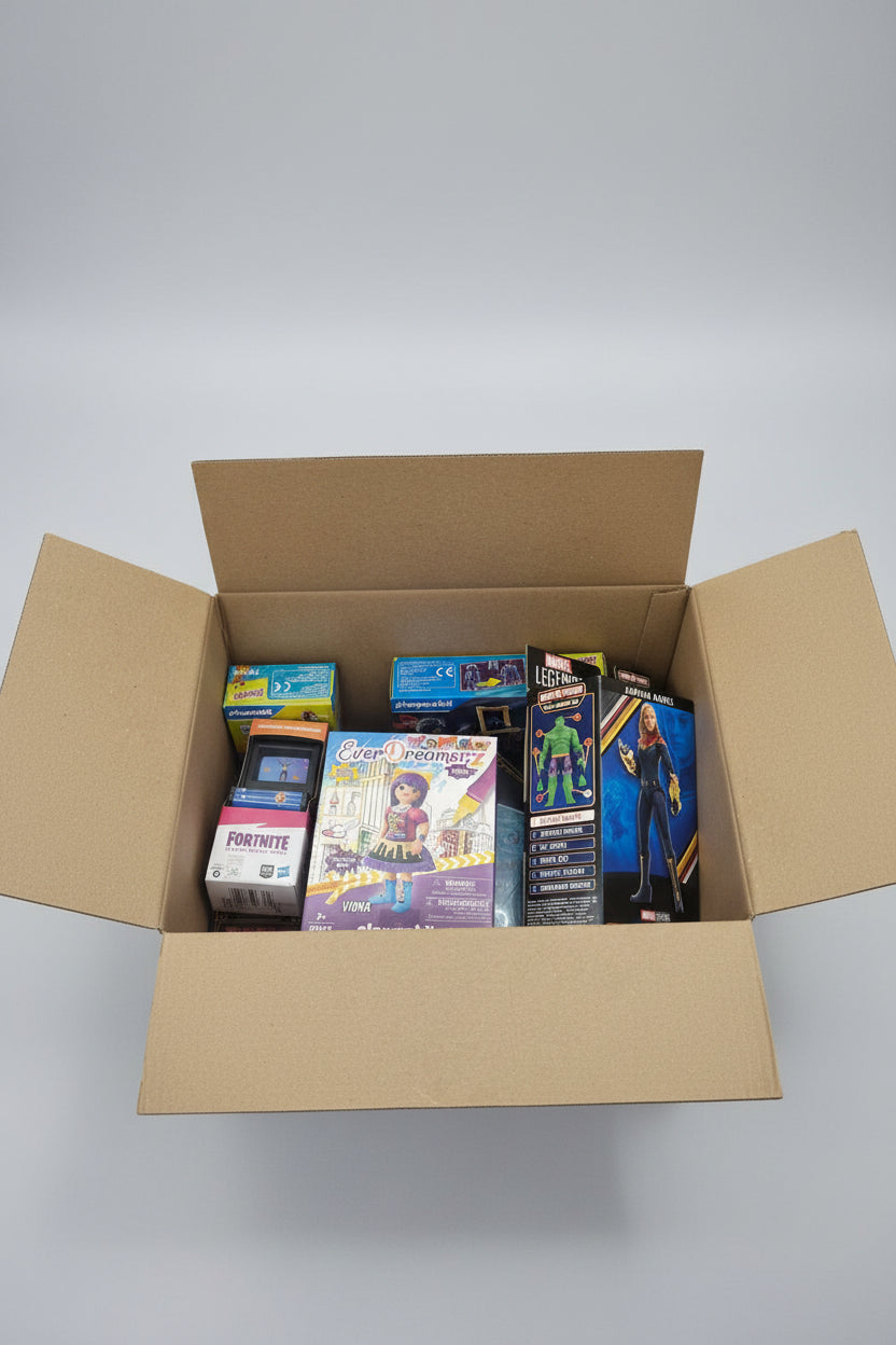 Kasse 11- Kinder Überraschungsbox – Marvel Figuren & Playmobil Edition  50€