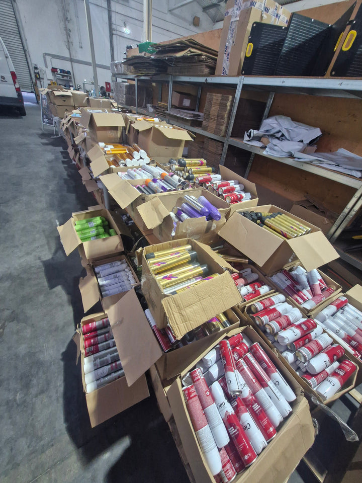 Kasse: 9 Drogerie Überraschungsbox – 25 Teile