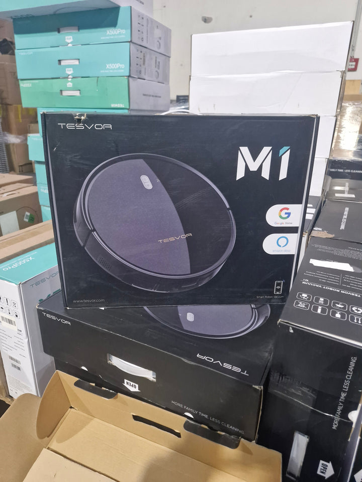 Kasse 24 Tesvor M1 Saugroboter – Power-Reinigung mit System (Neuwertig)