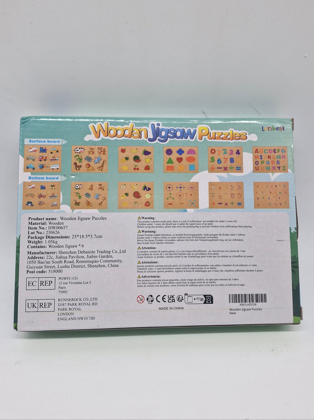 Kinderpuzzle ab 3 Jahren