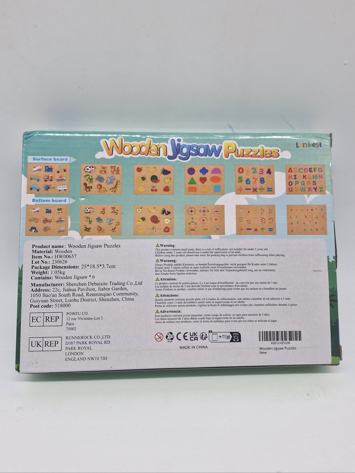 Kinderpuzzle ab 3 Jahren