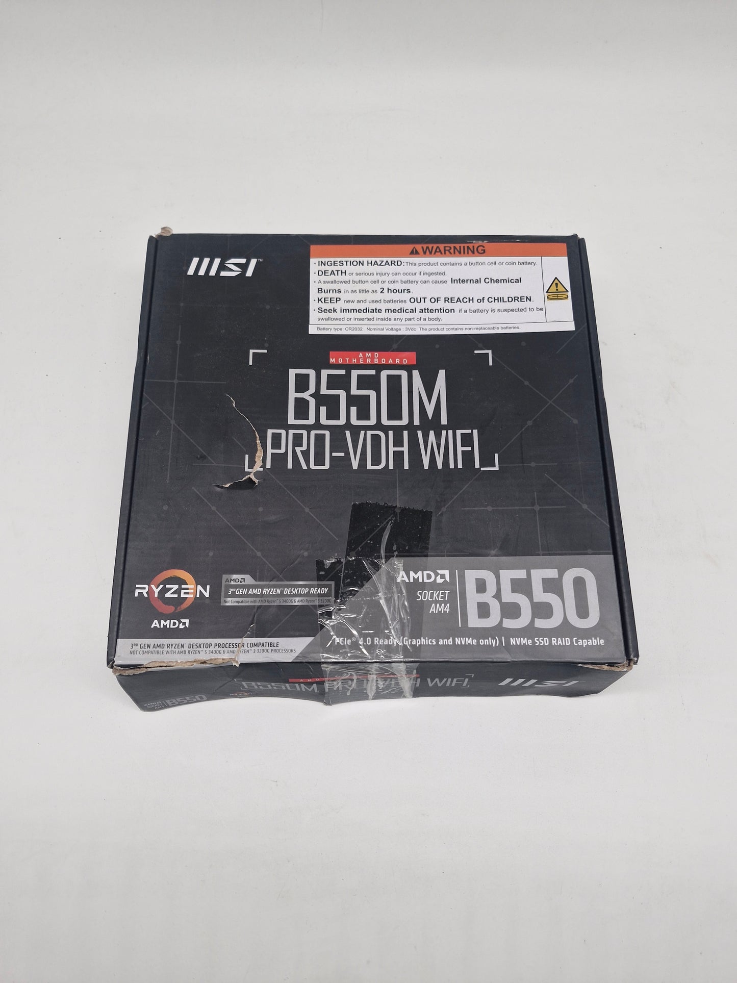 PC Mainboard - MSI B550M PRO-VDH WIFI (AM4)