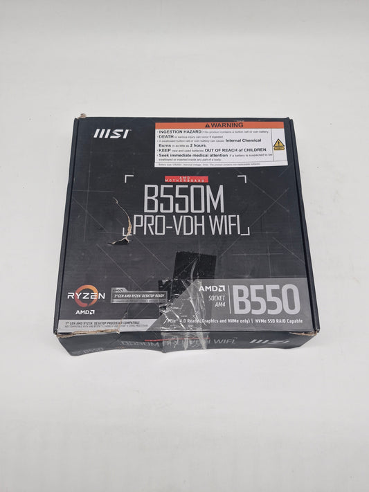 PC Mainboard - MSI B550M PRO-VDH WIFI (AM4)