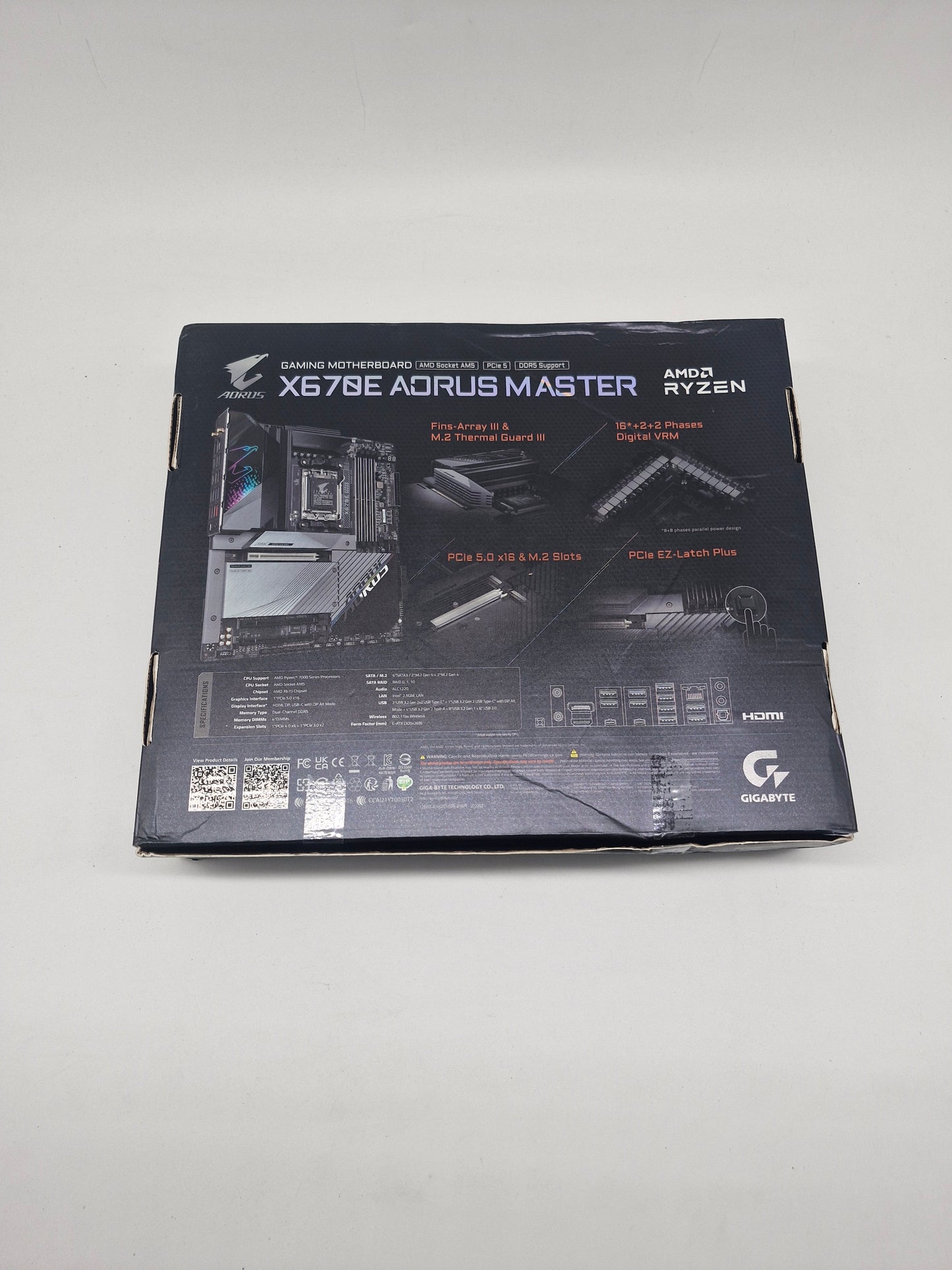 PC Mainboard - AORUS X670E AORUS MASTER (AM5)
