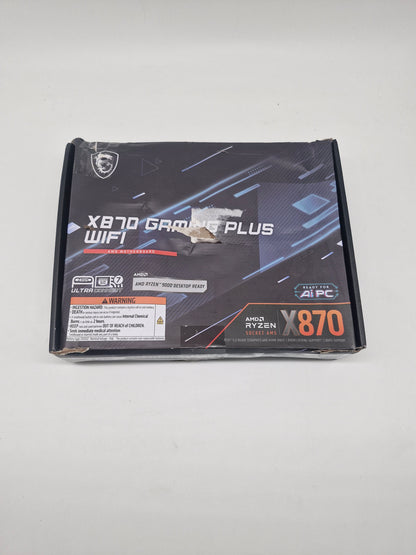 PC Mainboard – MSI X870 Gaming Plus WIFI (AM5)