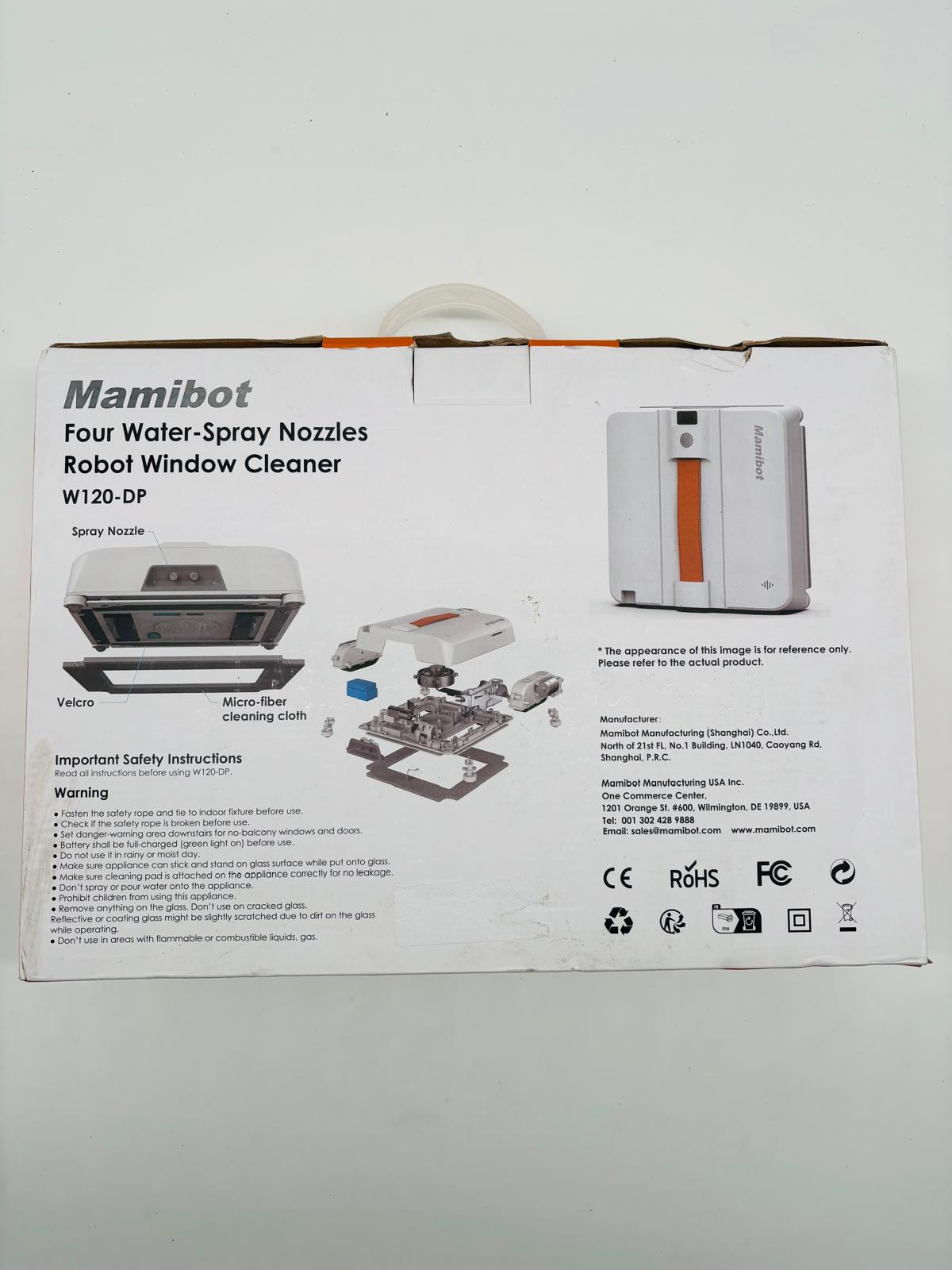 Mamibot W120-DP Fensterputzroboter (Blau, A-/B-Ware)