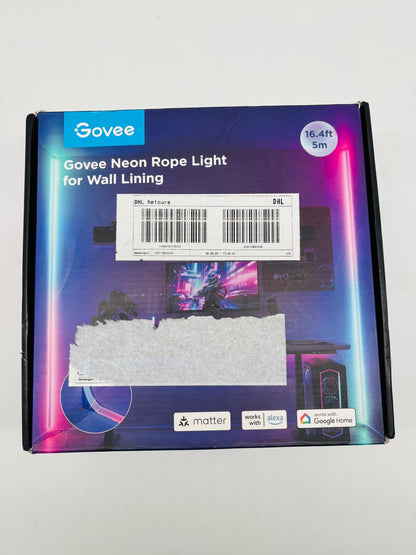 Govee Neon LED Strip für Sockelleisten (5 m, RGBIC, A-/B-Ware)