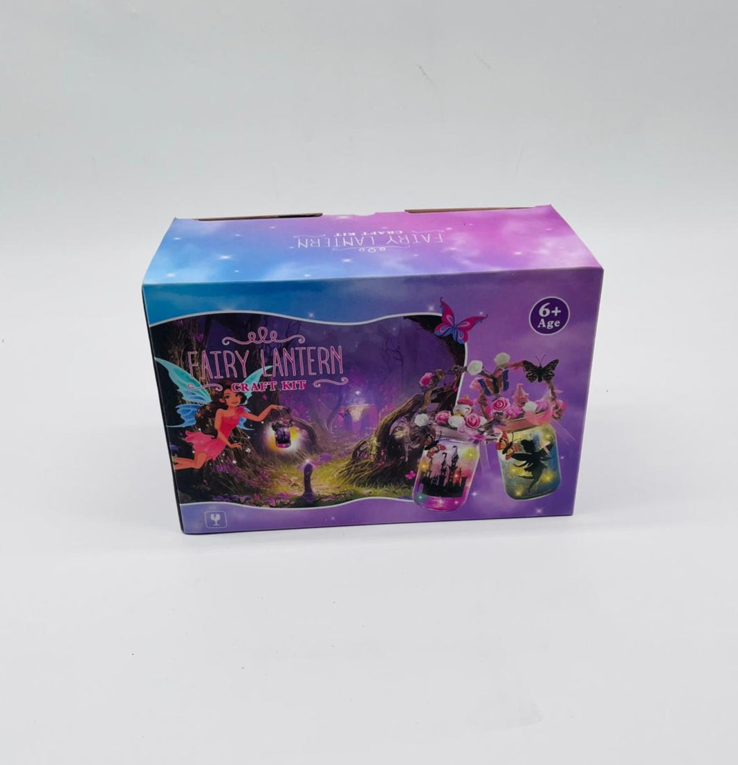 Glaß- Laterne zum selberbasteln