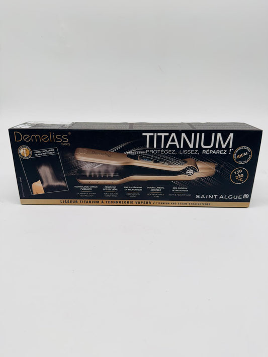 Glätteisen-Demeliss Titanium Dampfglätteisen