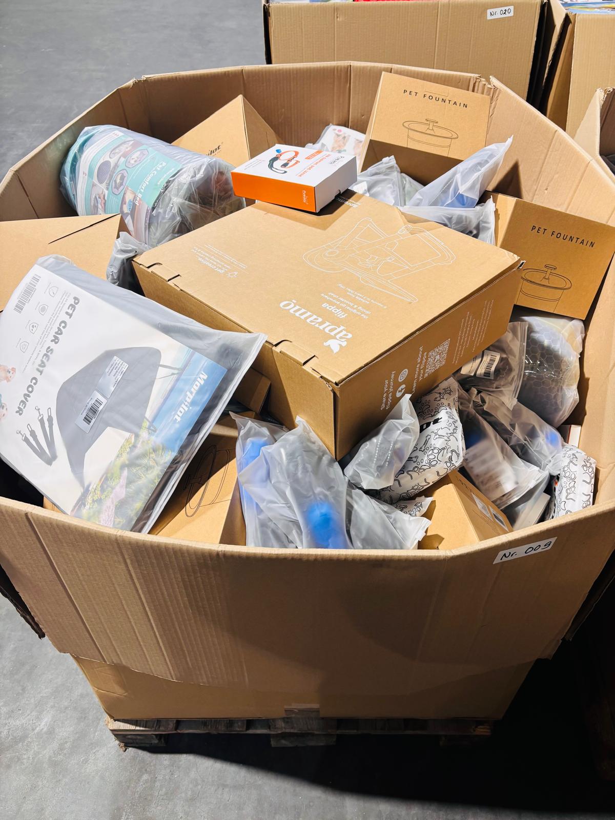 Retour-Restposten-Mix Palette- Nr.009