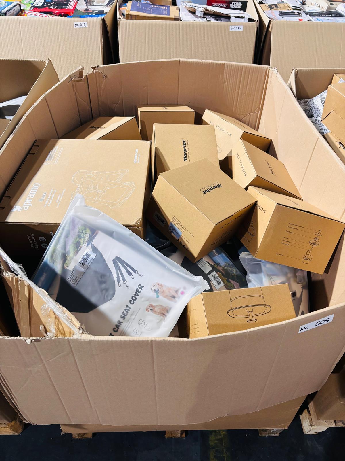 Retour-Restposten-Mix Palette- Nr.005