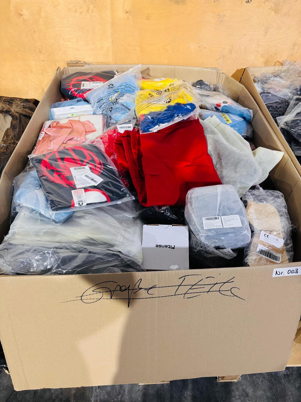 Retour-Restposten-Mix Palette- Nr.003