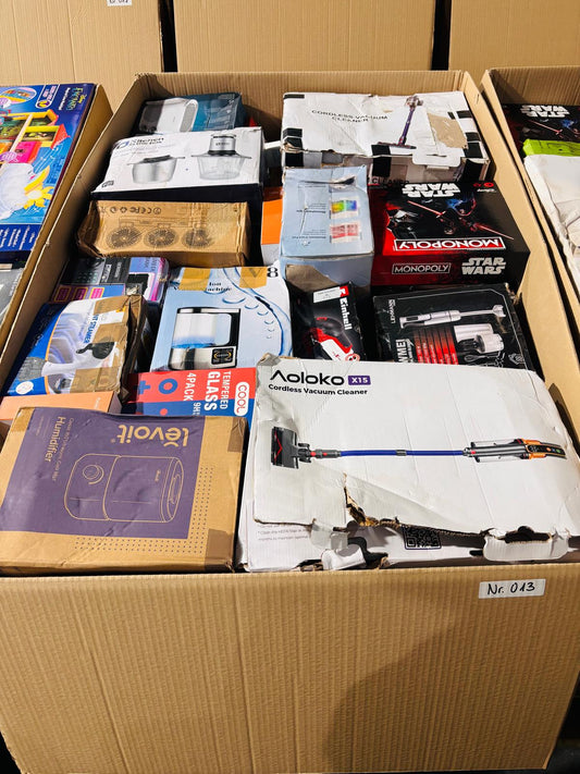 Retour-Restposten-Mix Palette- Nr.013