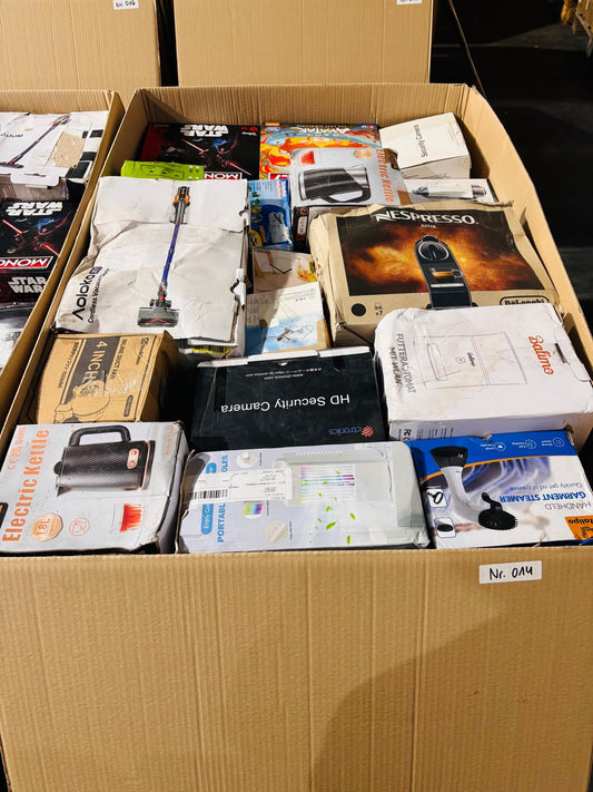 Retour-Restposten-Mix Palette- Nr.014