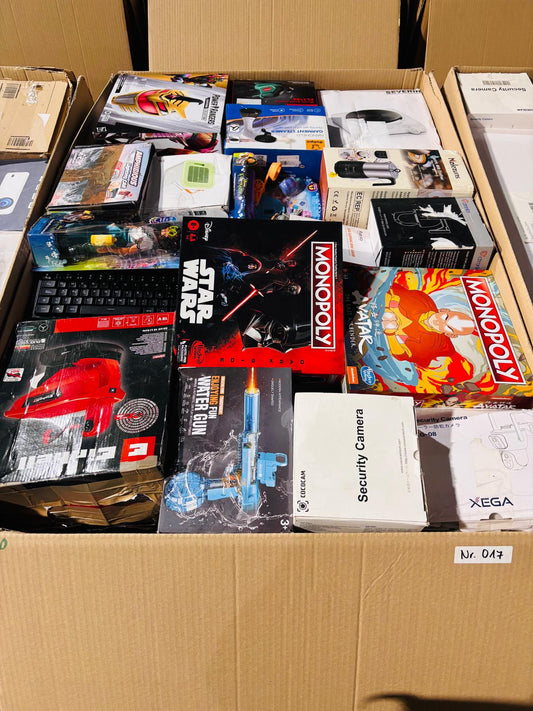 Retour-Restposten-Mix Palette-Nr.17-multimedia,, Mixpalette ￼