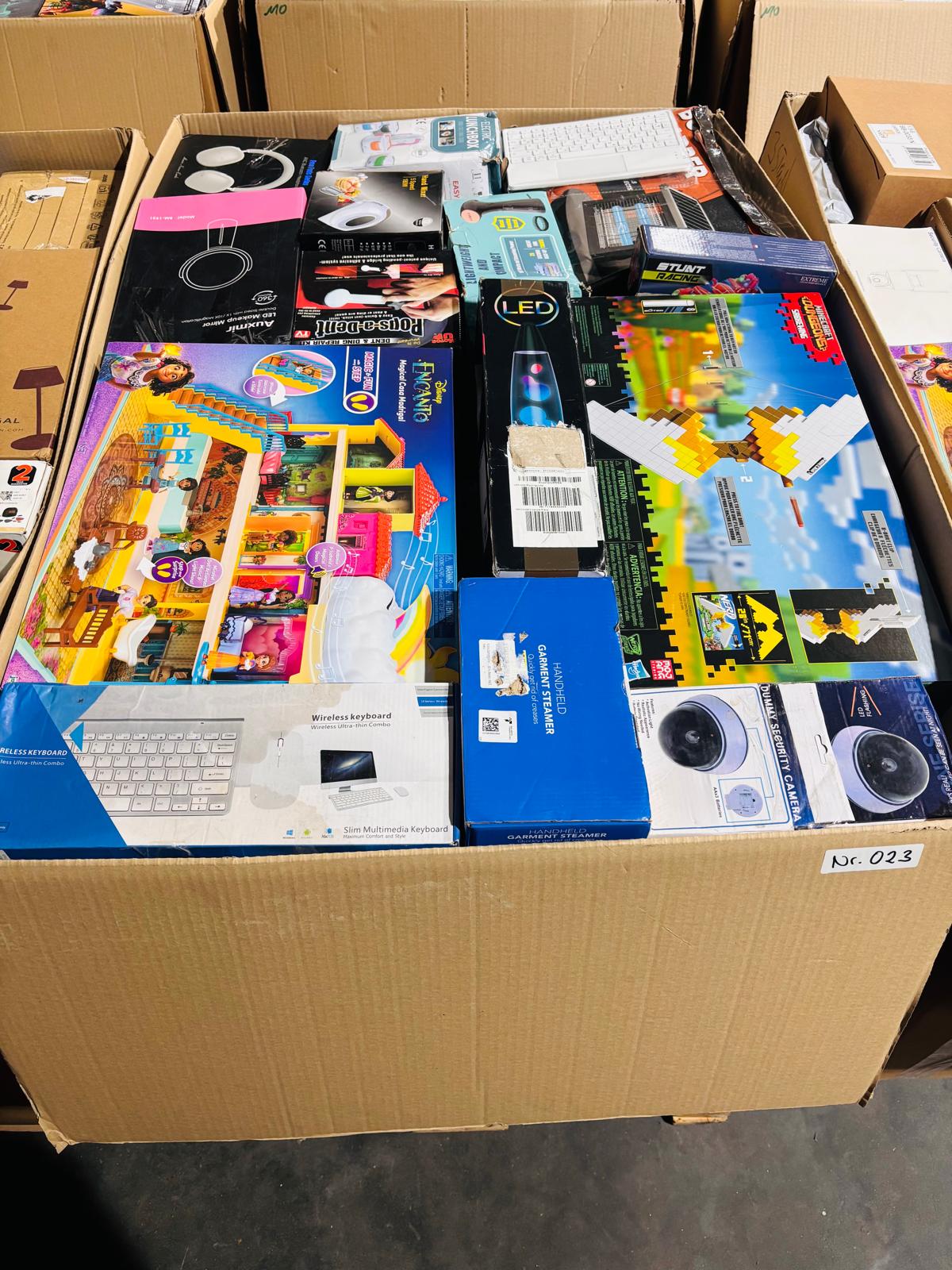 Retour-Restposten-Mix Palette-Nr.23