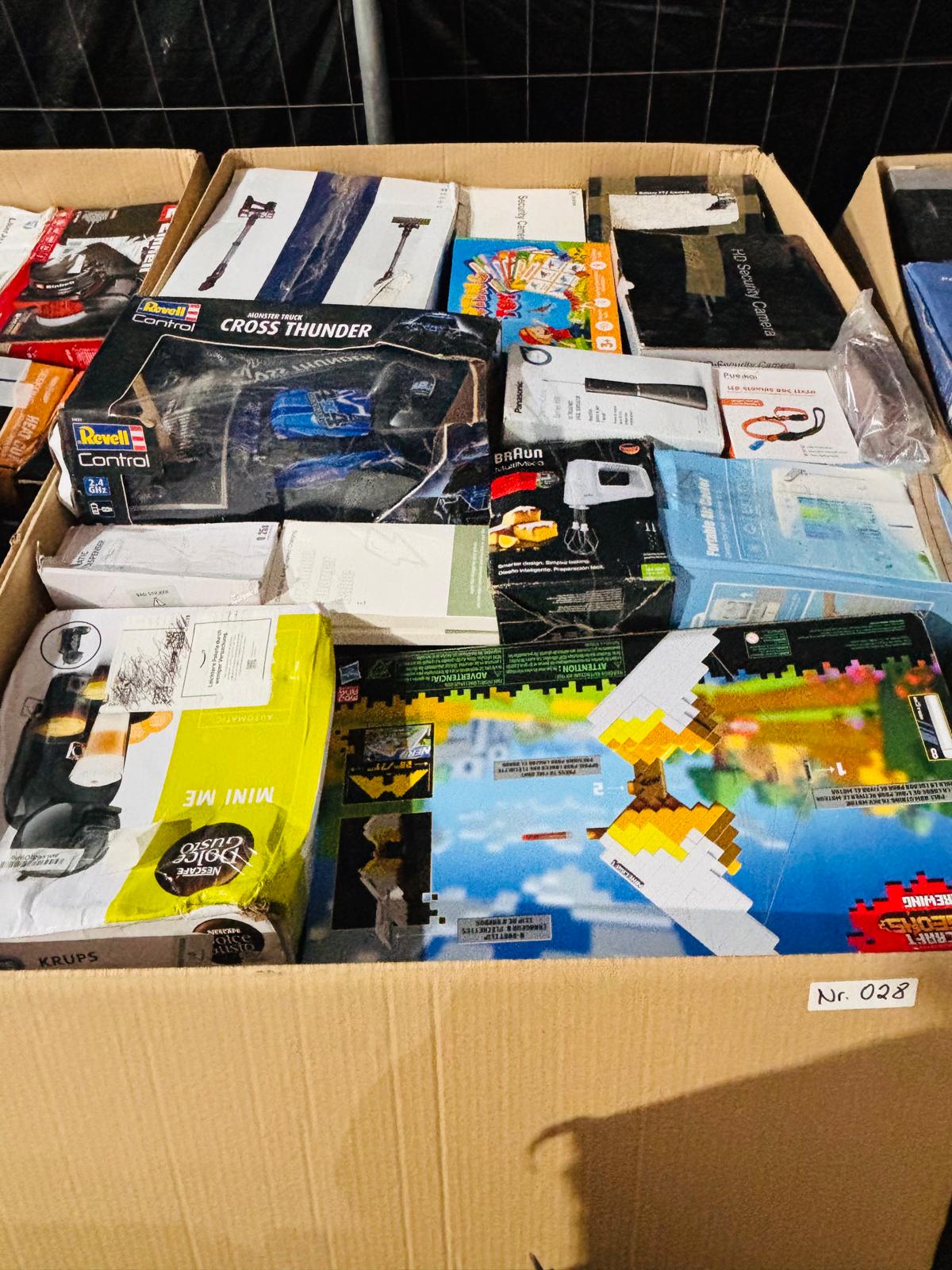 Retour-Restposten-Mix Palette-Nr.28