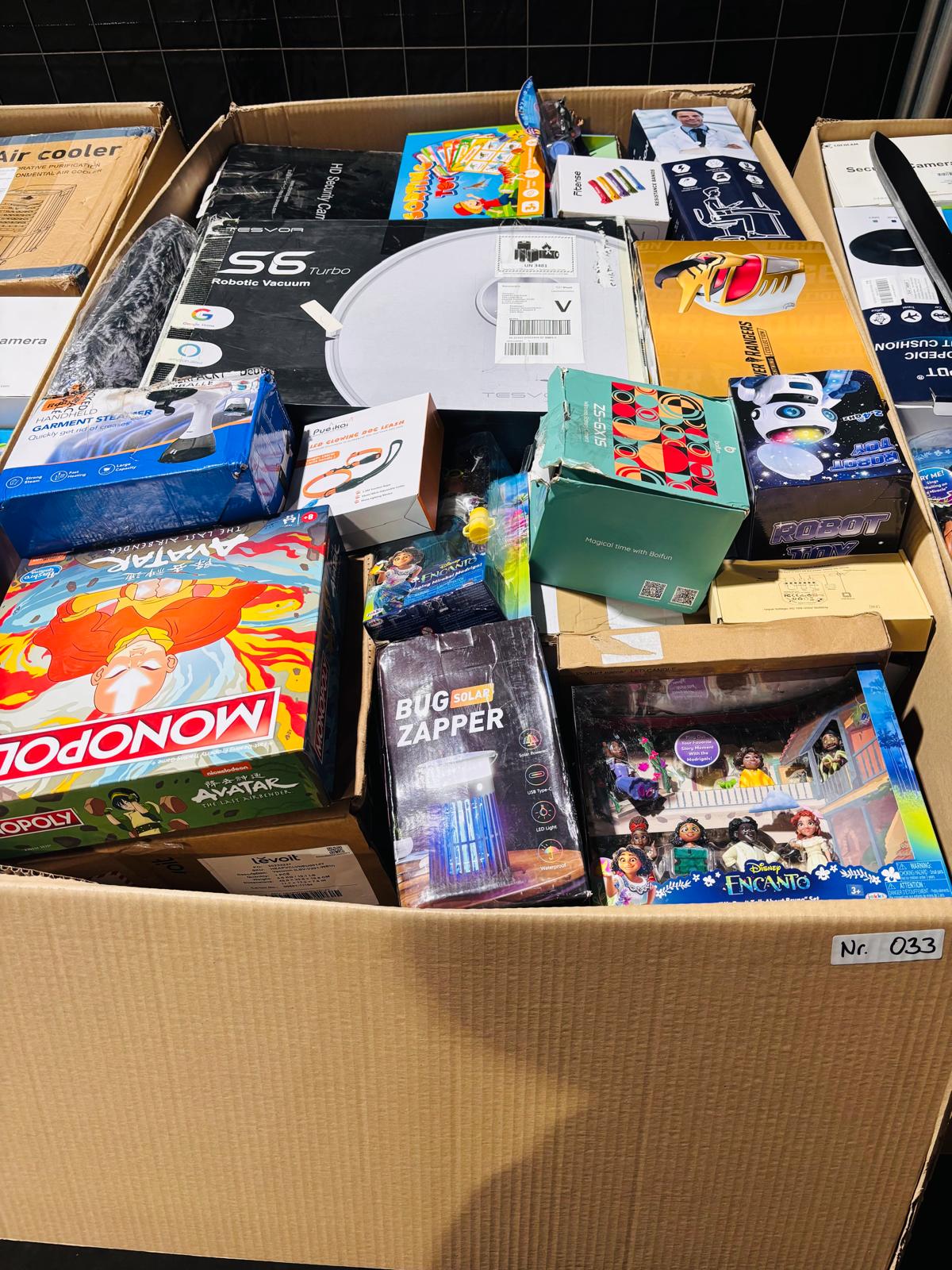 Retour-Restposten-Mix Palette-Nr.33