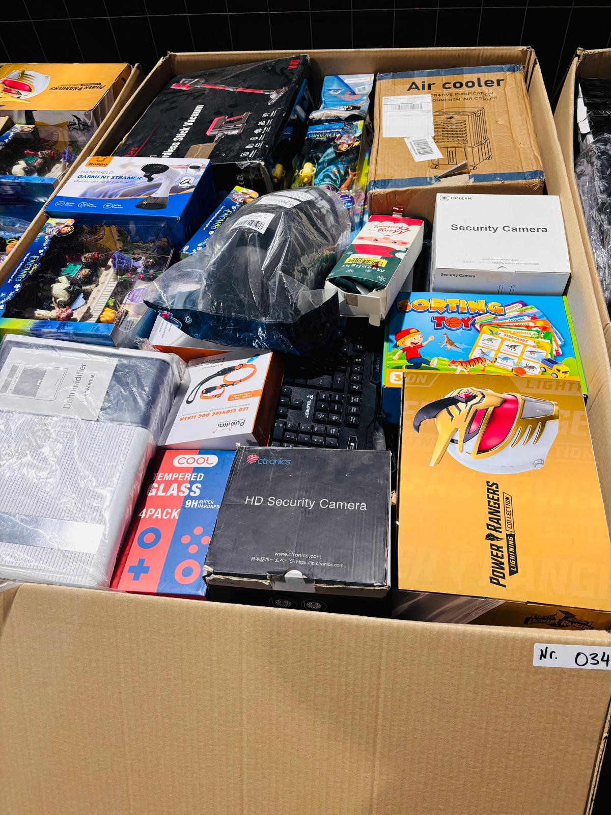 Retour-Restposten-Mix Palette-Nr.34