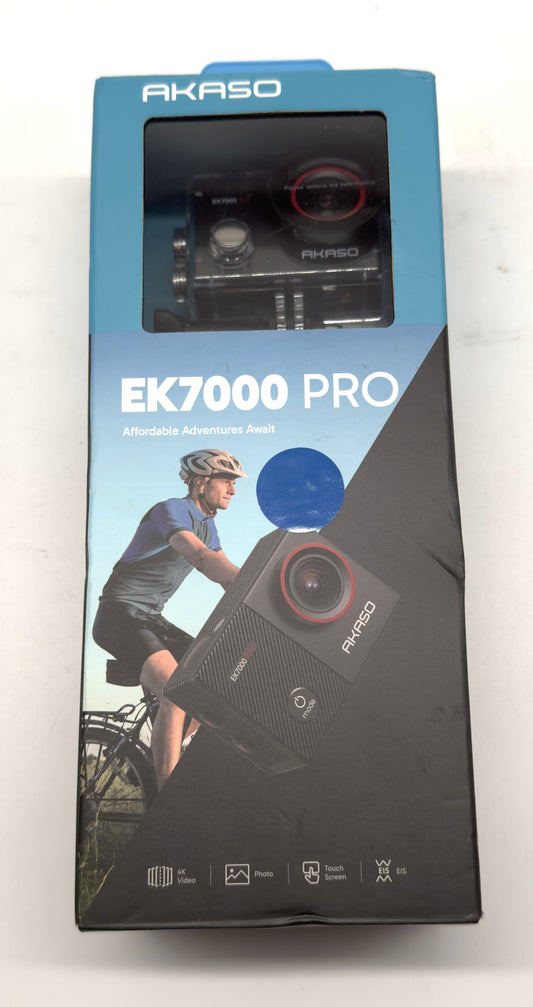 AKASO 4K Action Cam (20 MP, WiFi, Unterwasserkamera, A-/B-Ware)