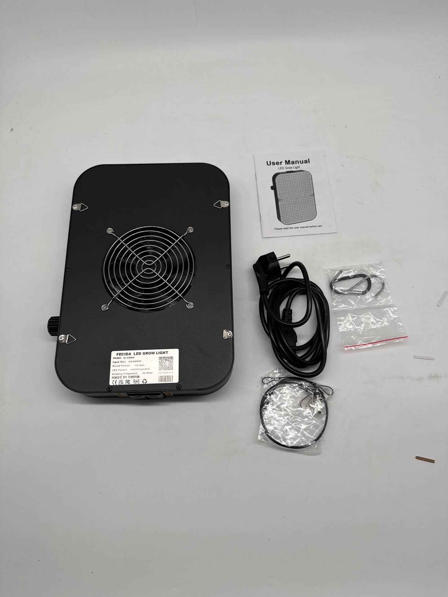 FECiDA 260W LED Pflanzenlampe (Vollspektrum, Dimmbar, A-/B-Ware)