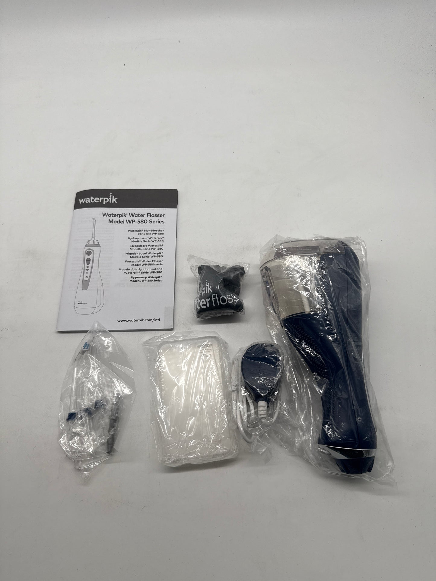 Waterpik Advanced Waterflosser (kabellos, Testsieger 2024, Blau, A-/B-Ware)