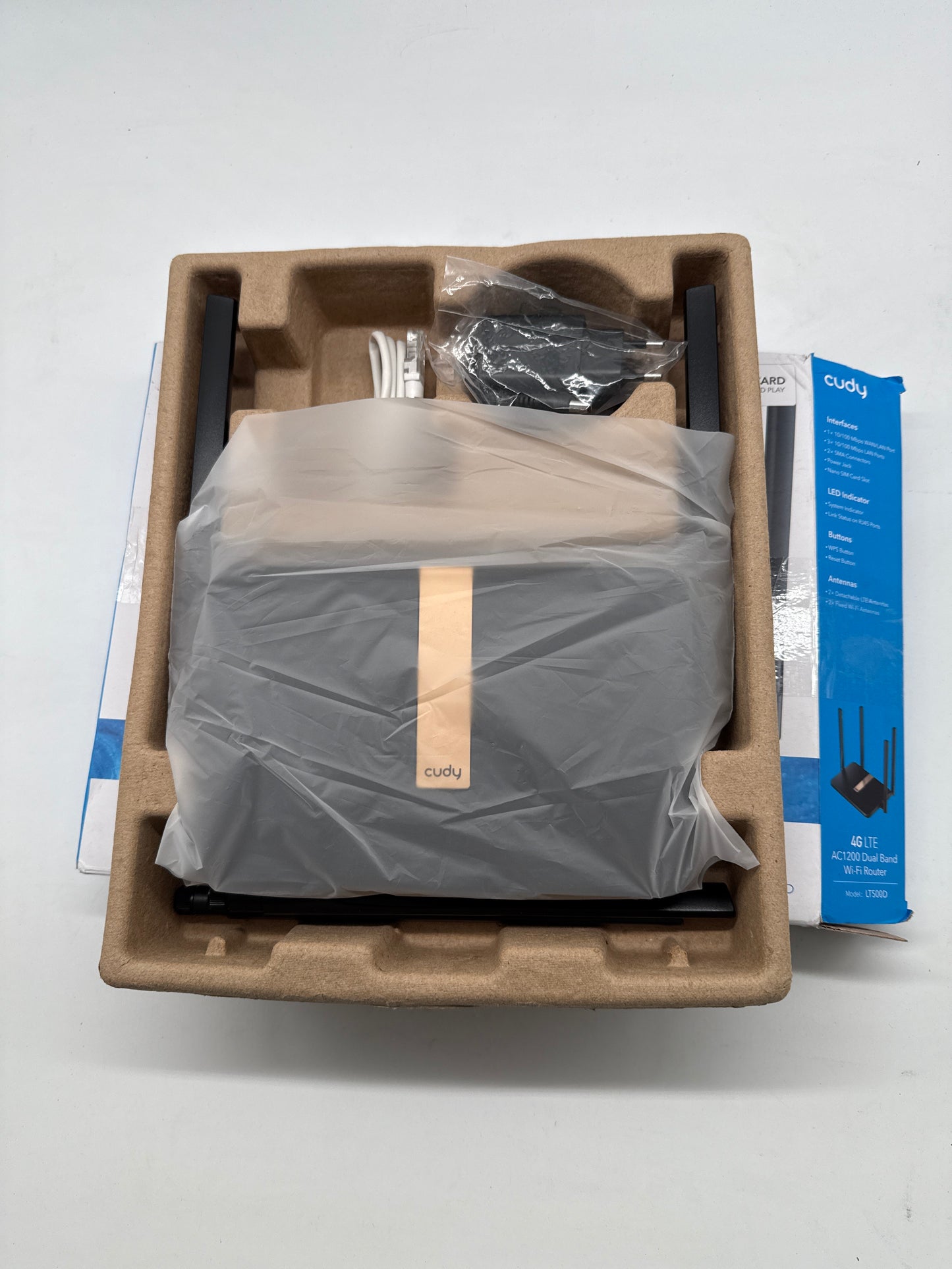 Cudy AC1200 4G LTE Modem Router LT500D (A-/B-Ware)