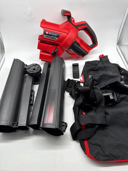 Einhell Akku-Laubsauger VENTURRO 18/210 (A-/B-Ware, ohne Akku &amp; Ladegerät, Verpackung leicht beschädigt)