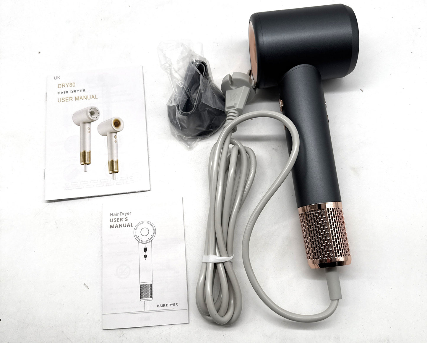 High-Speed Haartrockner (A-/B-Ware, komplett, Verpackung leicht beschädigt)