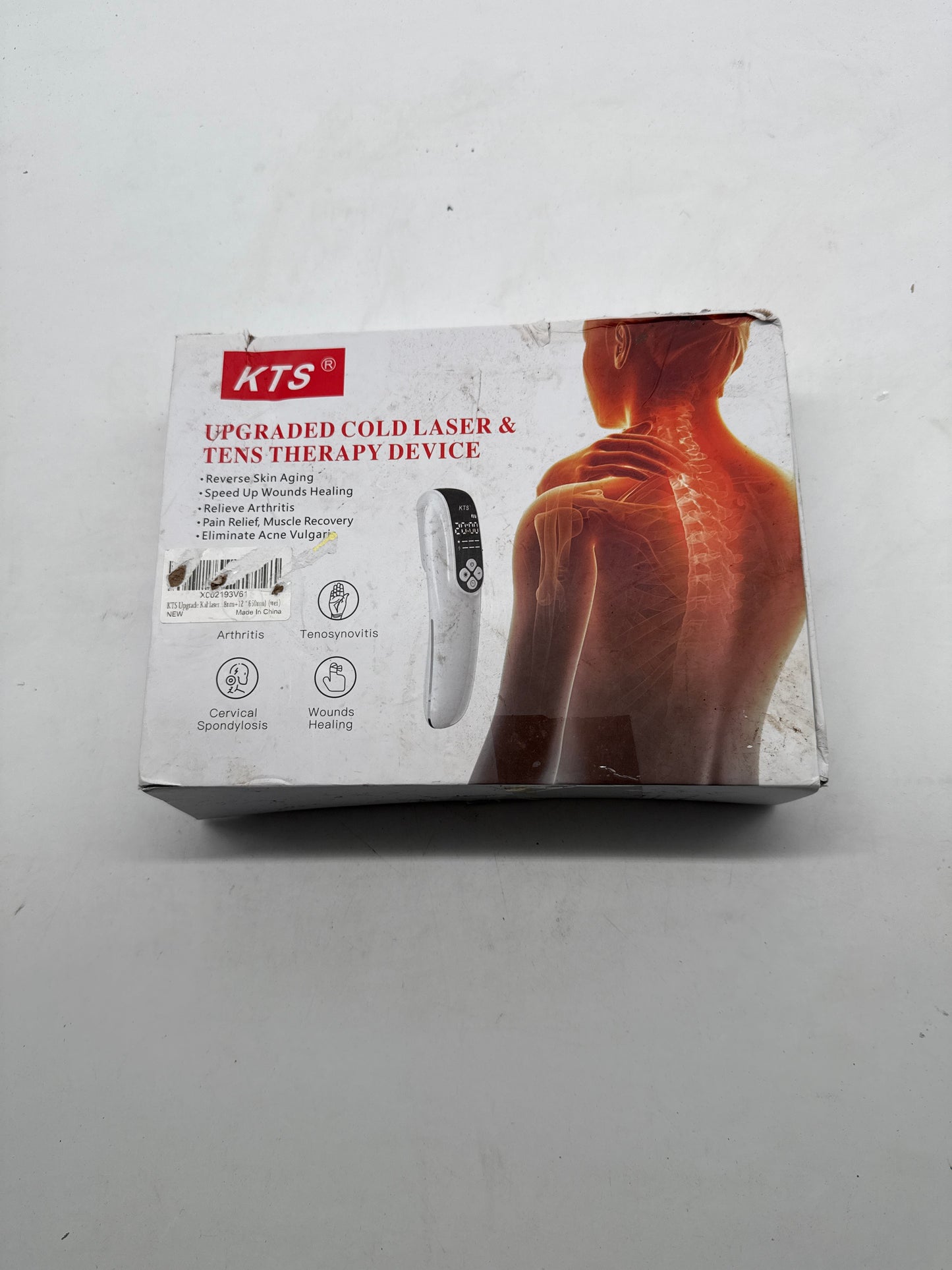 KTS TENS &amp; Rotlichtlampe / Infrarot-Therapiegerät (A-/B-Ware)