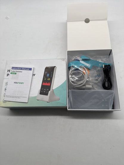 Finger-Pulsoximeter mit App &amp; Wiederaufladbar (A-/B-Ware)