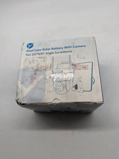 ANRAN 3MP + 3MP Dual-Lens Überwachungskamera (360° PTZ, WLAN, A-/B-Ware, Verpackung beschädigt)