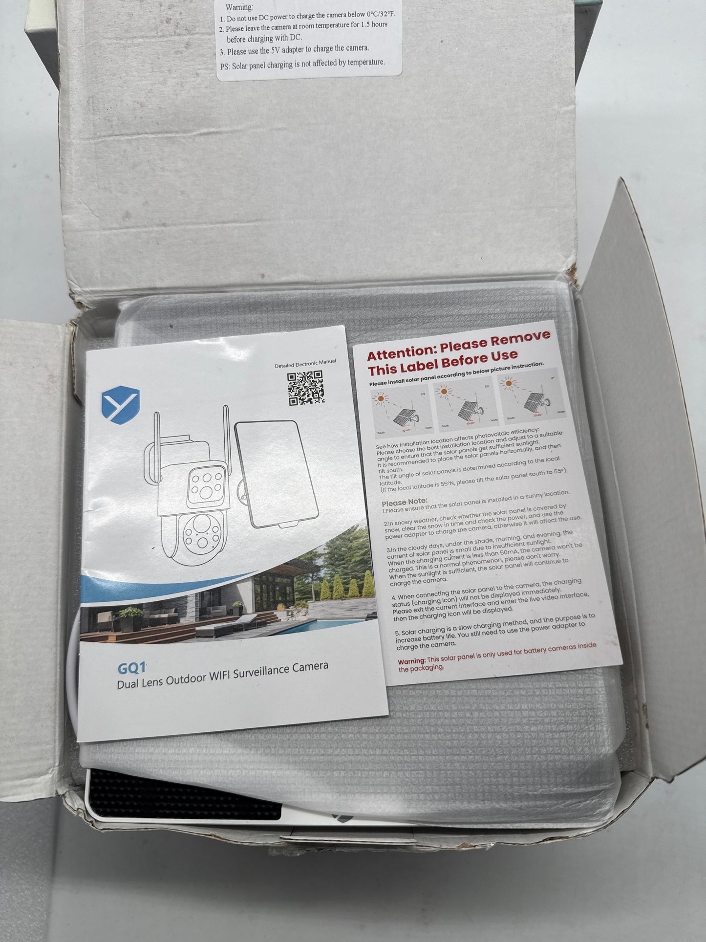 ANRAN 3MP + 3MP Dual-Lens Überwachungskamera (360° PTZ, WLAN, A-/B-Ware, Verpackung beschädigt)