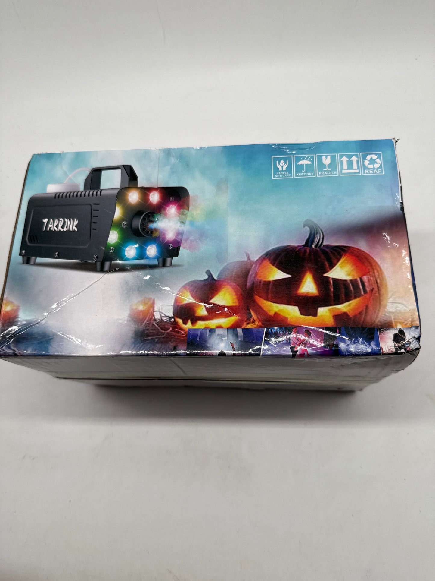 Nebelmaschine 900W mit RGB-Lichteffekt (A-/B-Ware)