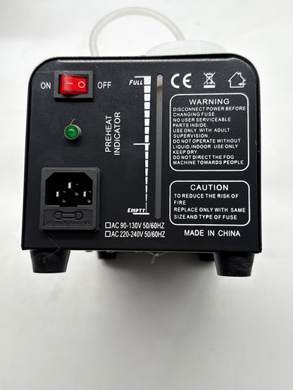 Nebelmaschine 900W mit RGB-Lichteffekt (A-/B-Ware)