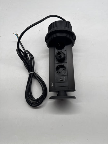 Naber EVOLINE Port 1 Steckdosenelement 3-fach (A-/B-Ware)