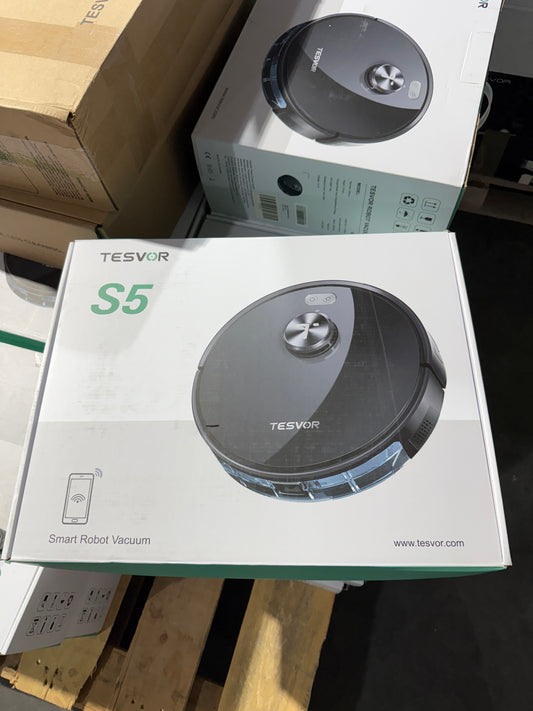 TESVOR S5 – Smarter Saugroboter mit Laser-Navigation (A-/B-Ware)