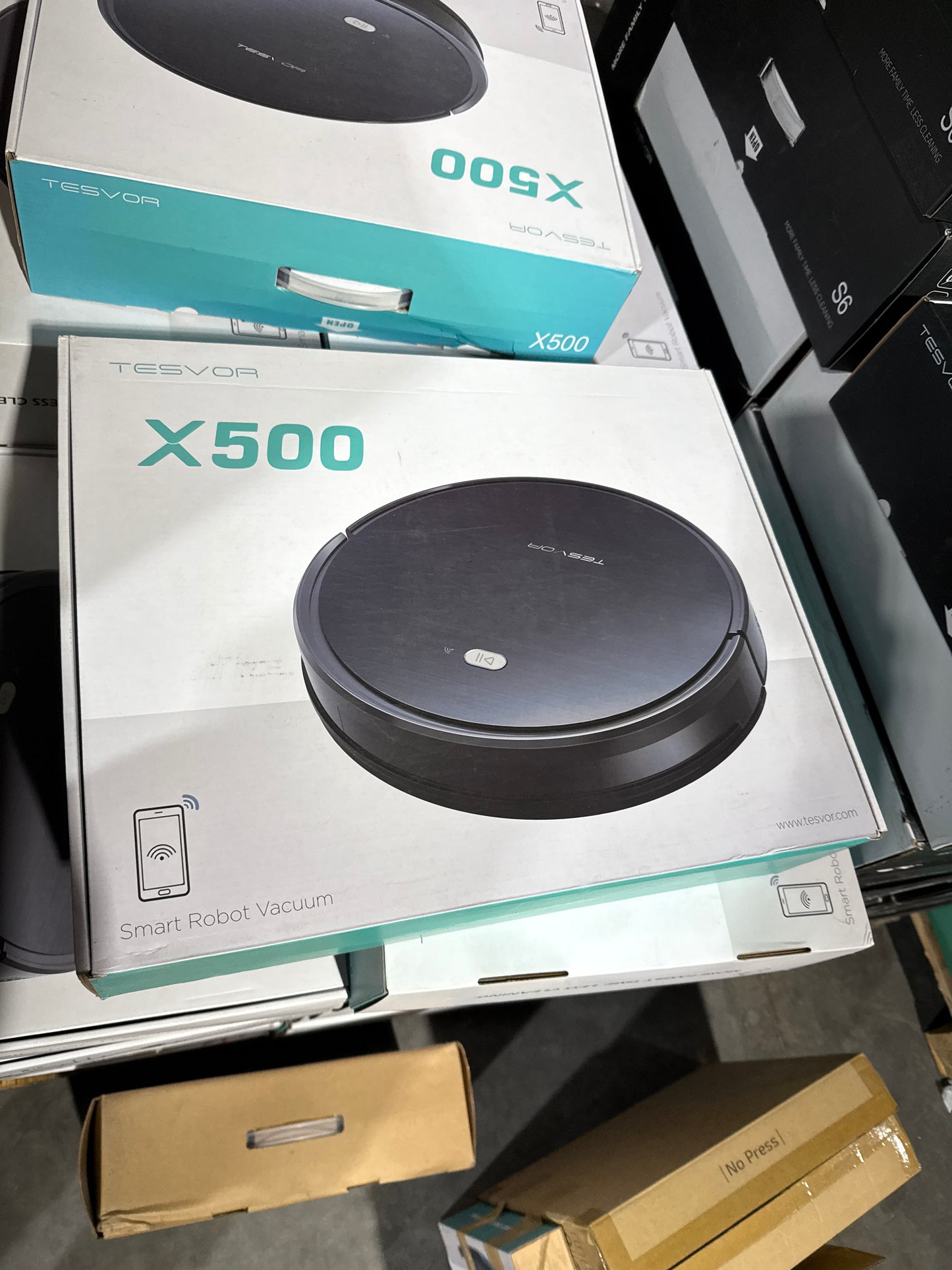 TESVOR X500 – Smart Robot Vacuum (A-/B-Ware)