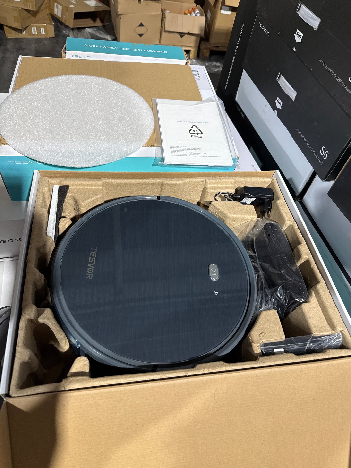 TESVOR X500 – Smart Robot Vacuum (A-/B-Ware)