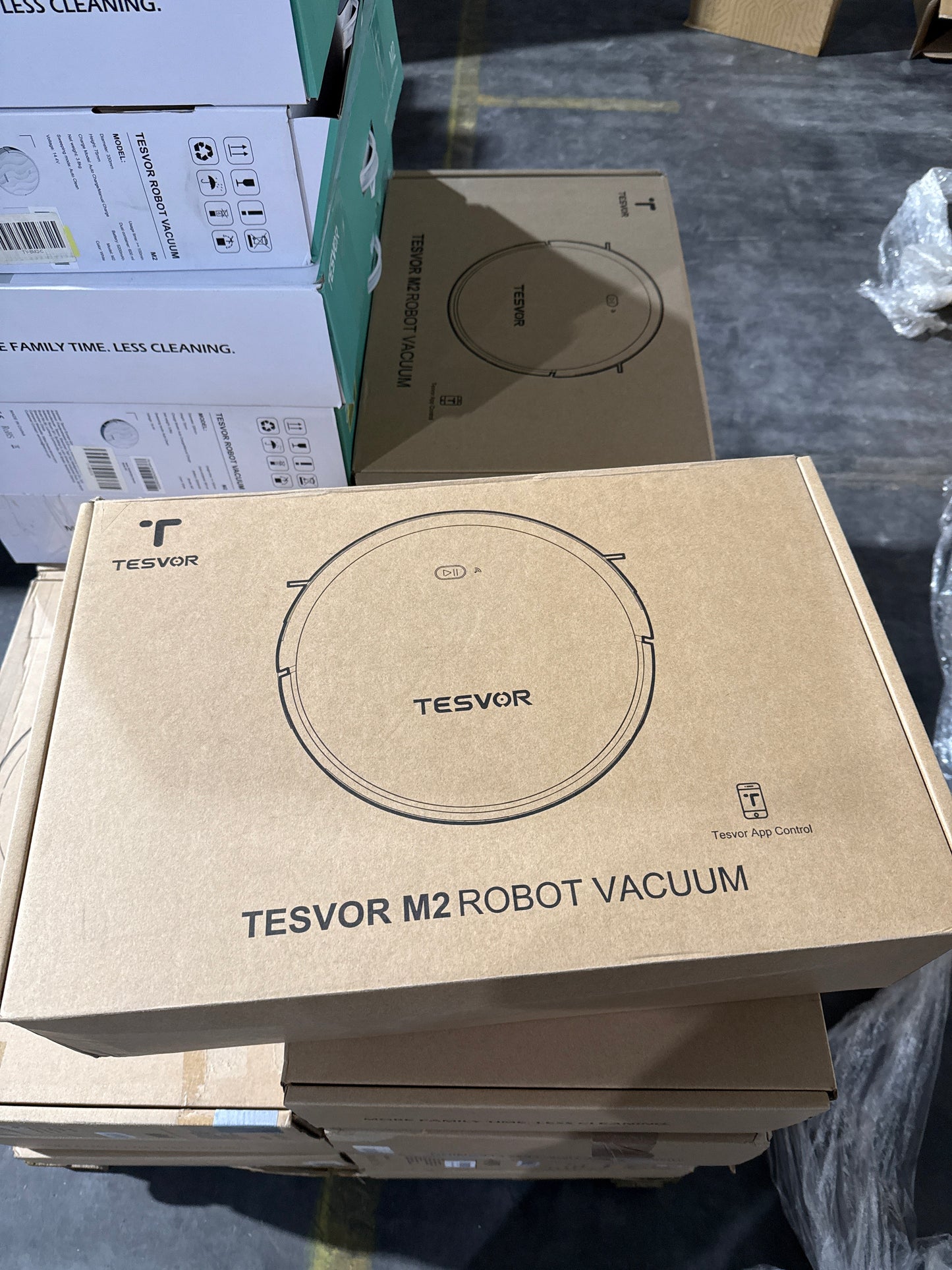 TESVOR M2 – Smarter Robot Vacuum mit Wischfunktion &amp; App-Steuerung (A-/B-Ware)