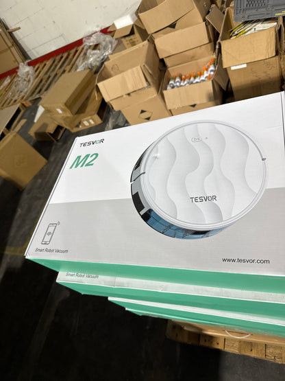 TESVOR M2 – Smarter Saug- &amp; Wischroboter mit App-Steuerung (A-/B-Ware)