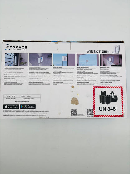 ECOVACS WINBOT Mini Fensterputzroboter (Grau, A-/B-Ware)